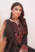 Zellbury | Unstitched 3 Piece Raw Silk | Embroidered Shirt Shalwar Dupatta - 0357 - Designer Dress with Intricate embroidery and embellishments. Shop elegent wedding dress at Maria Faisal.