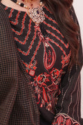 Zellbury | Unstitched 3 Piece Raw Silk | Embroidered Shirt Shalwar Dupatta - 0357 - Designer Dress with Intricate embroidery and embellishments. Shop elegent wedding dress at Maria Faisal.