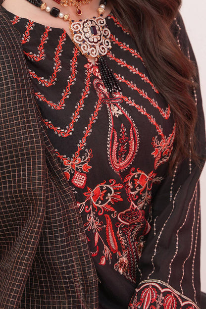 Zellbury | Unstitched 3 Piece Raw Silk | Embroidered Shirt Shalwar Dupatta - 0357 by Maria Faisal - Registered Vendor of : Zellbury Women - type : Luxury Unstitch - 100% original wedding dresses