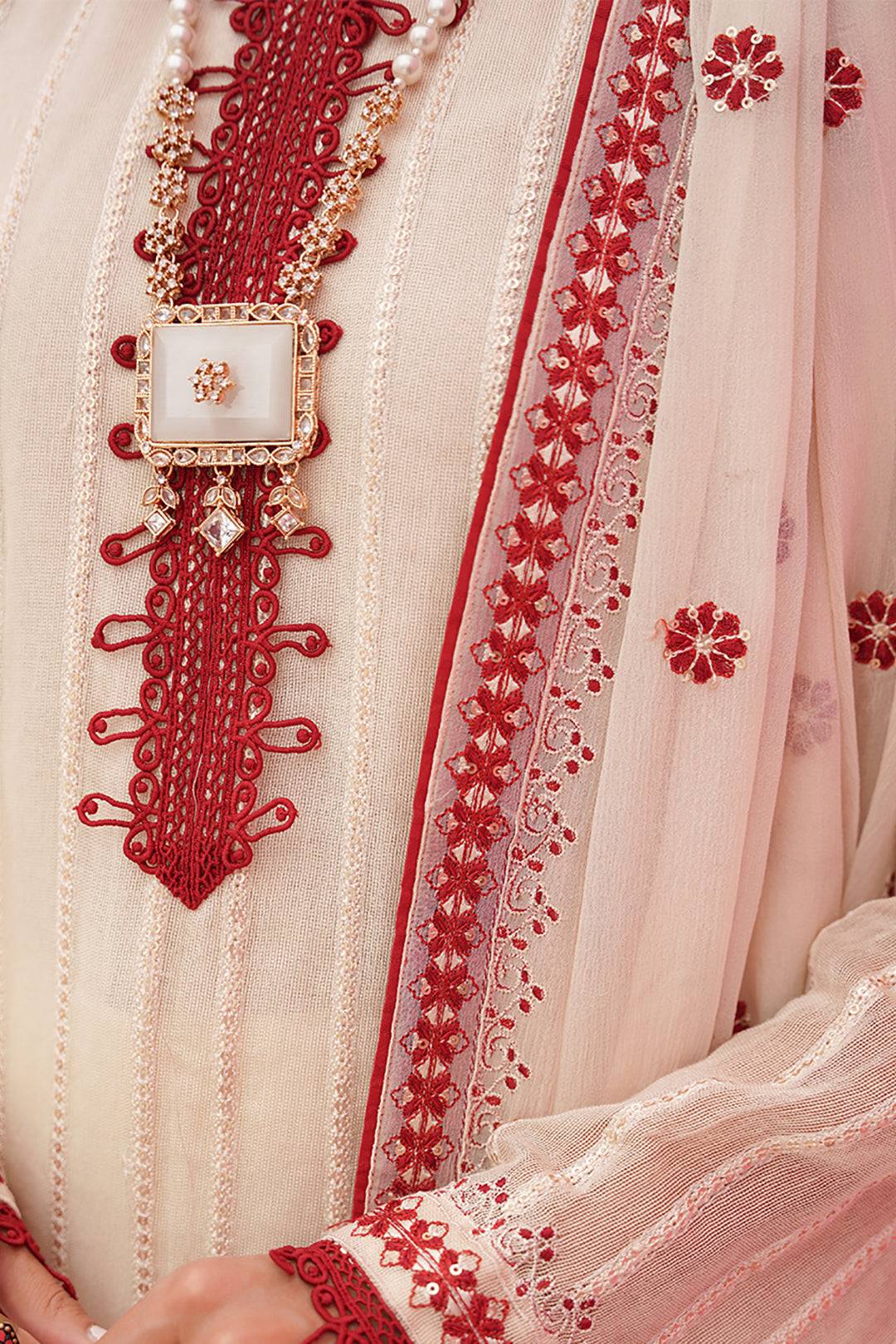 Zellbury | Unstitched 3 Piece Khaddi | Embroidered Shirt Shalwar Dupatta - 0363 by Maria Faisal - Registered Vendor of : Zellbury Women - type : Luxury Unstitch - 100% original wedding dresses