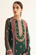 Zellbury | Unstitched 3 Piece | Embroidered Shirt Shalwar Dupatta - 0294 - Designer Dress with Intricate embroidery and embellishments. Shop elegent wedding dress at Maria Faisal.