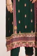 Zellbury | Unstitched 3 Piece | Embroidered Shirt Shalwar Dupatta - 0294 - Designer Dress with Intricate embroidery and embellishments. Shop elegent wedding dress at Maria Faisal.