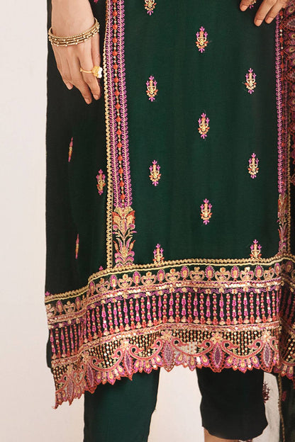 Zellbury | Unstitched 3 Piece | Embroidered Shirt Shalwar Dupatta - 0294 by Maria Faisal - Registered Vendor of : Zellbury Women - type : Luxury Unstitch - 100% original wedding dresses