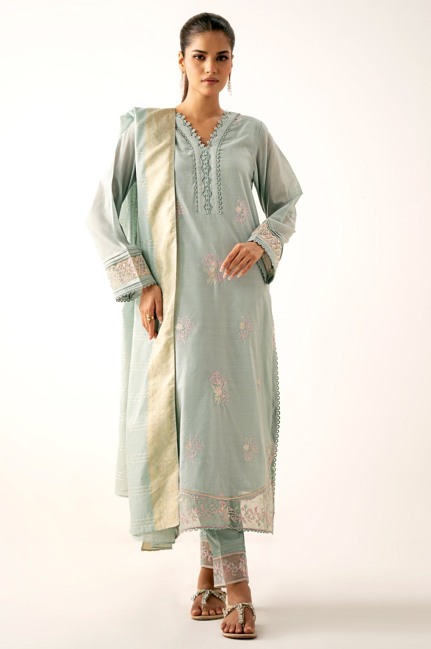 Zeen | Azalea Collection | WUM34205 - Ladies Clothes - Maria Faisal