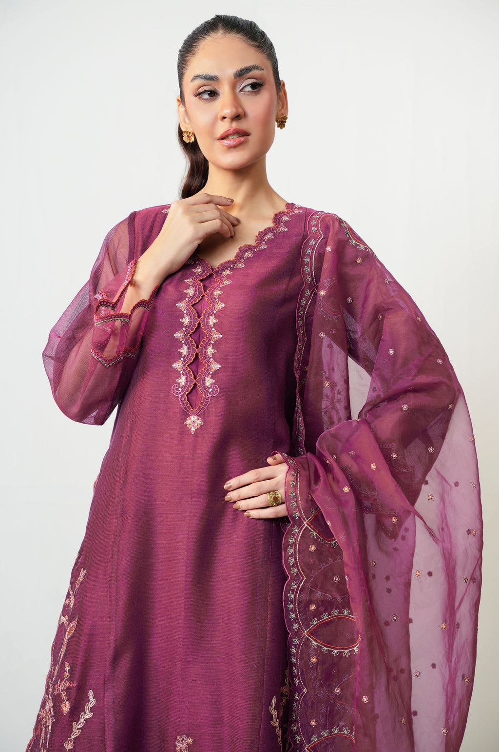 Zeen | Azalea Collection | WUM35114 - Ladies Clothes - Maria Faisal