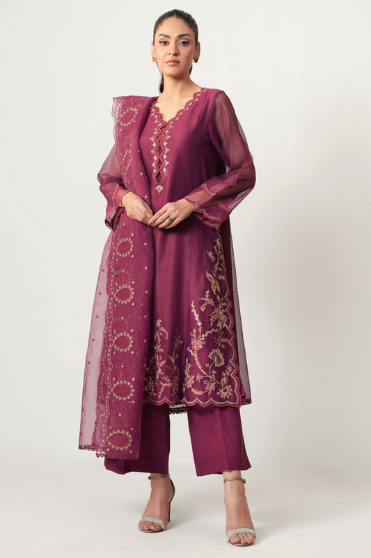 Zeen | Azalea Collection | WUM35114 - Ladies Clothes - Maria Faisal