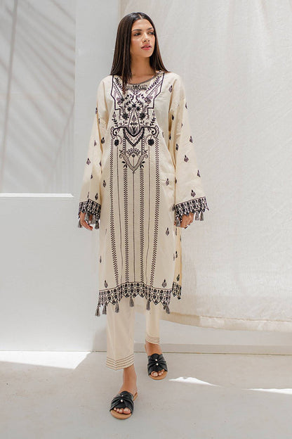 Zellbury | Unstitched 2 Piece Jacquard | Embroidered Shirt Shalwar - 0657 by Maria Faisal - Registered Vendor of : Zellbury Women - type : Signature Unstitched - 100% original wedding dresses