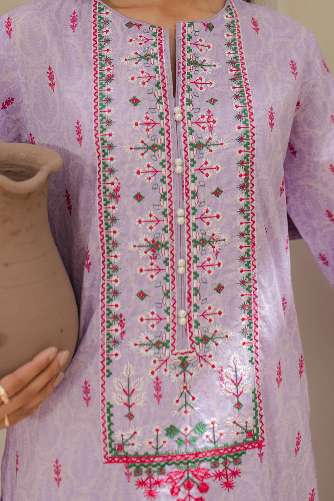 Zellbury | Unstitched 2 Piece Lawn | Embroidered Shirt Dupatta - 1659 by Maria Faisal - Registered Vendor of : Zellbury Women - type : Essential Unstitched - 100% original wedding dresses