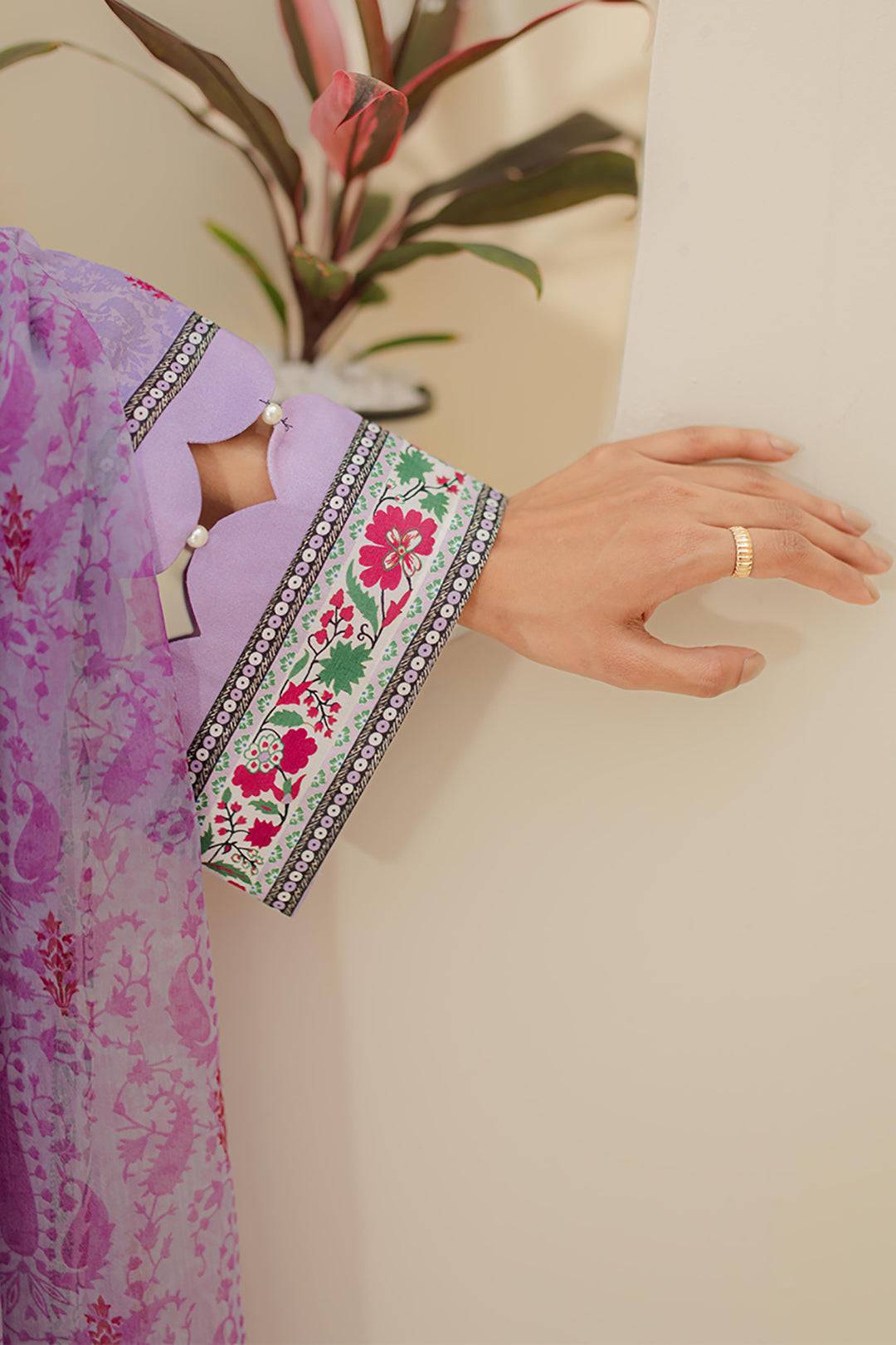 Zellbury | Unstitched 2 Piece Lawn | Embroidered Shirt Dupatta - 1659 by Maria Faisal - Registered Vendor of : Zellbury Women - type : Essential Unstitched - 100% original wedding dresses