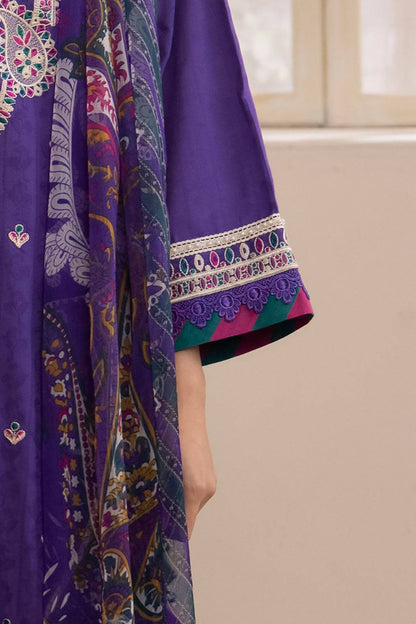 Zellbury | Unstitched 3 Piece Jacquard | Embroidered Shirt Shalwar Dupatta - 1113 by Maria Faisal - Registered Vendor of : Zellbury Women - type : Essential Unstitched - 100% original wedding dresses