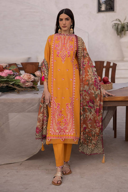 Zellbury | Unstitched 3 Piece Cambric | Embroidered Shirt Shalwar Dupatta - 1142 by Maria Faisal - Registered Vendor of : Zellbury Women - type : Signature Unstitched - 100% original wedding dresses