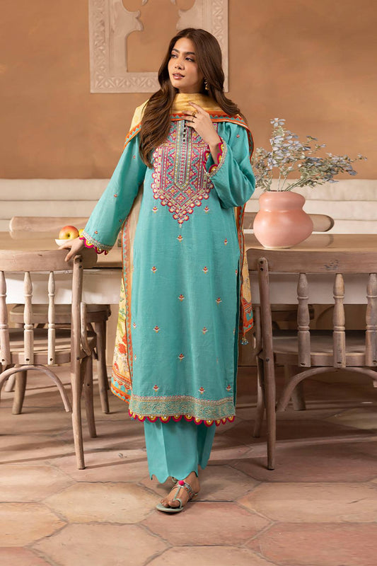 Zellbury | Unstitched 3 Piece Lawn | Embroidered Shirt Shalwar Dupatta - 1146 by Maria Faisal - Registered Vendor of : Zellbury Women - type : Signature Unstitched - 100% original wedding dresses
