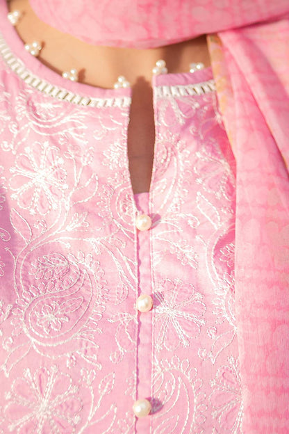 Zellbury | Unstitched 3 Piece Lawn | Embroidered Shirt Shalwar Dupatta - 1260 by Maria Faisal - Registered Vendor of : Zellbury Women - type : Essential Unstitched - 100% original wedding dresses