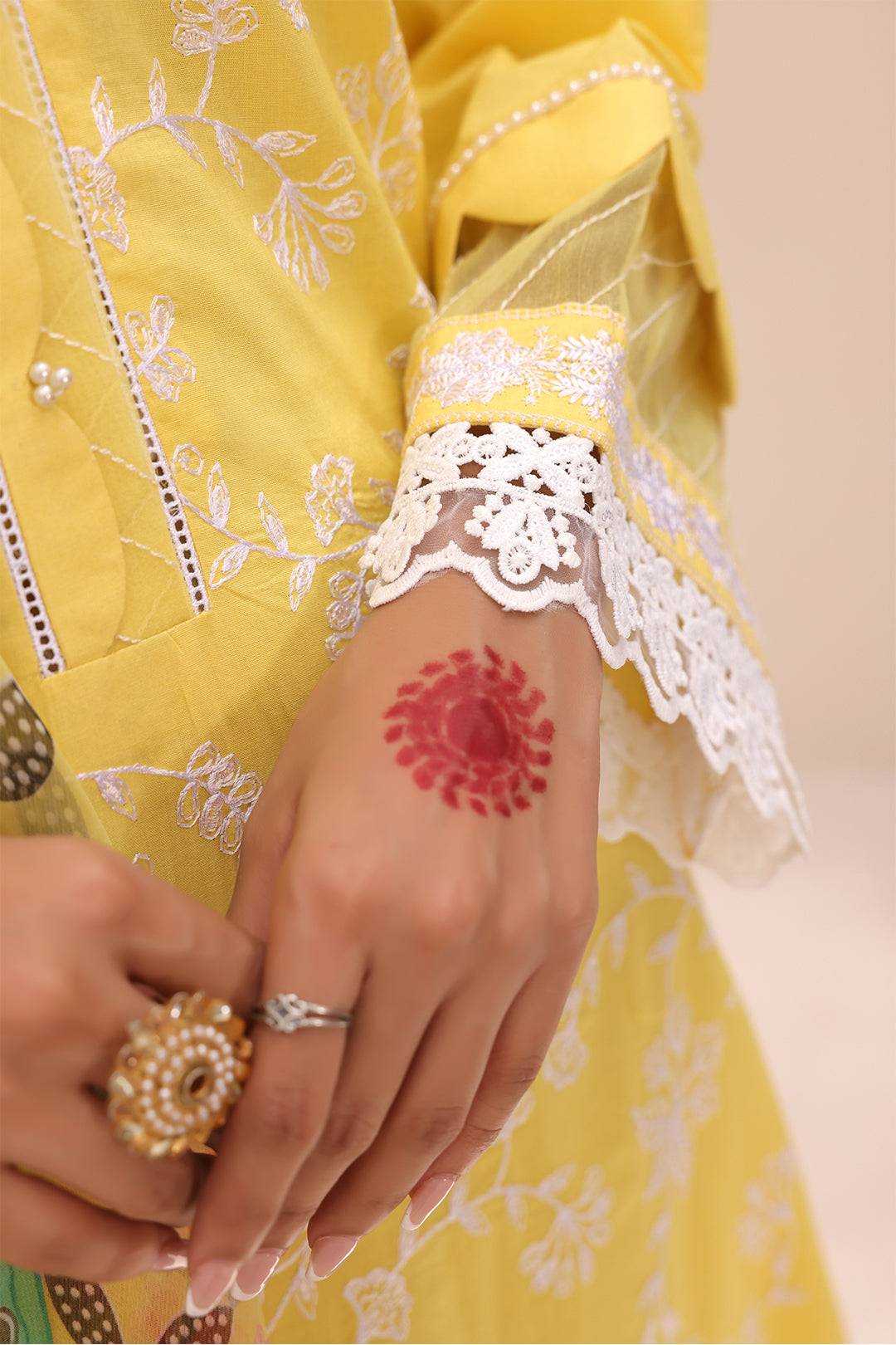 Zellbury | Unstitched 3 Piece Lawn | Embroidered Shirt Shalwar Dupatta - 1261 by Maria Faisal - Registered Vendor of : Zellbury Women - type : Essential Unstitched - 100% original wedding dresses