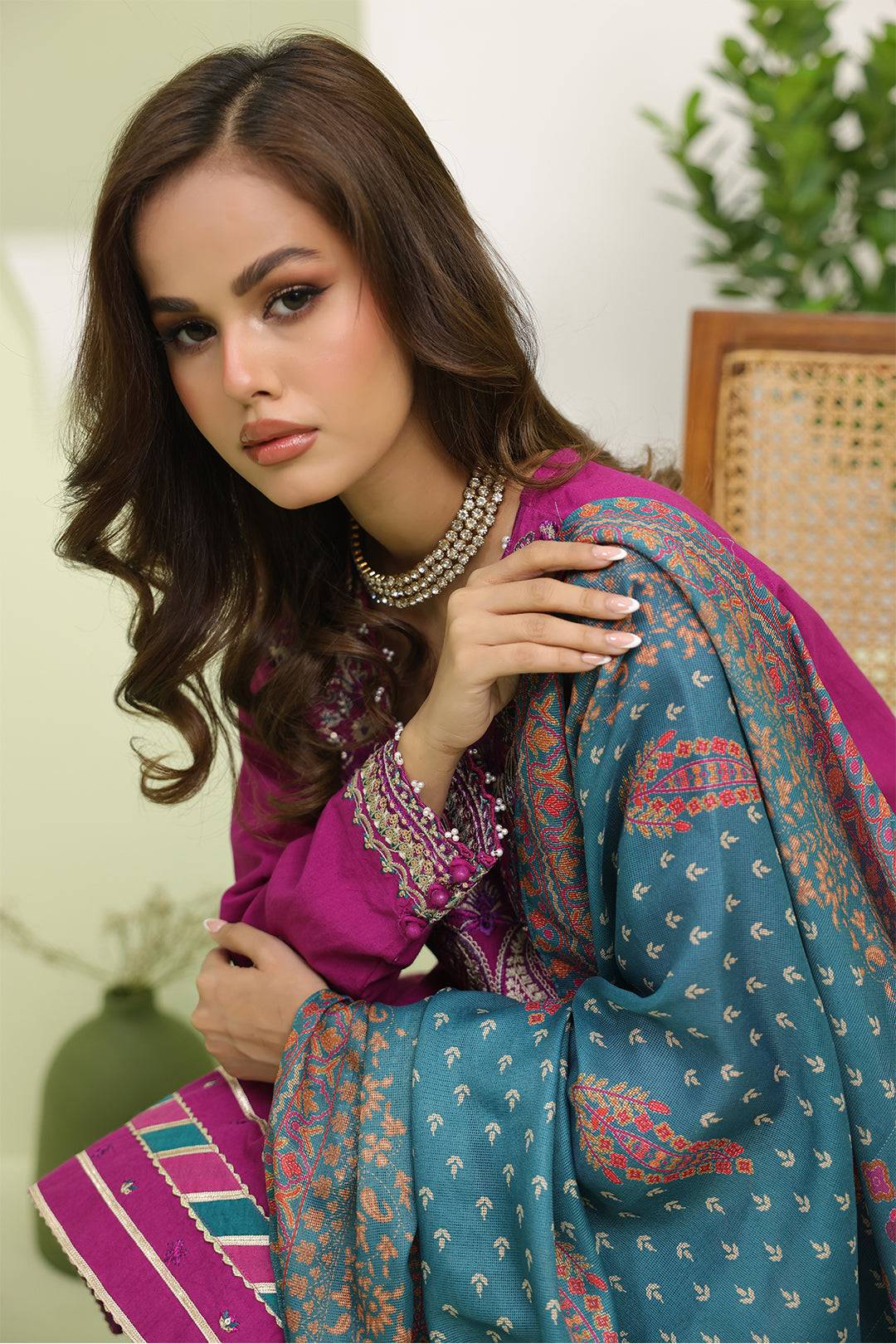 Zellbury | Unstitched 3 Piece Cambric | Embroidered Shirt Shalwar Dupatta - 1269 by Maria Faisal - Registered Vendor of : Zellbury Women - type : Signature Unstitched - 100% original wedding dresses