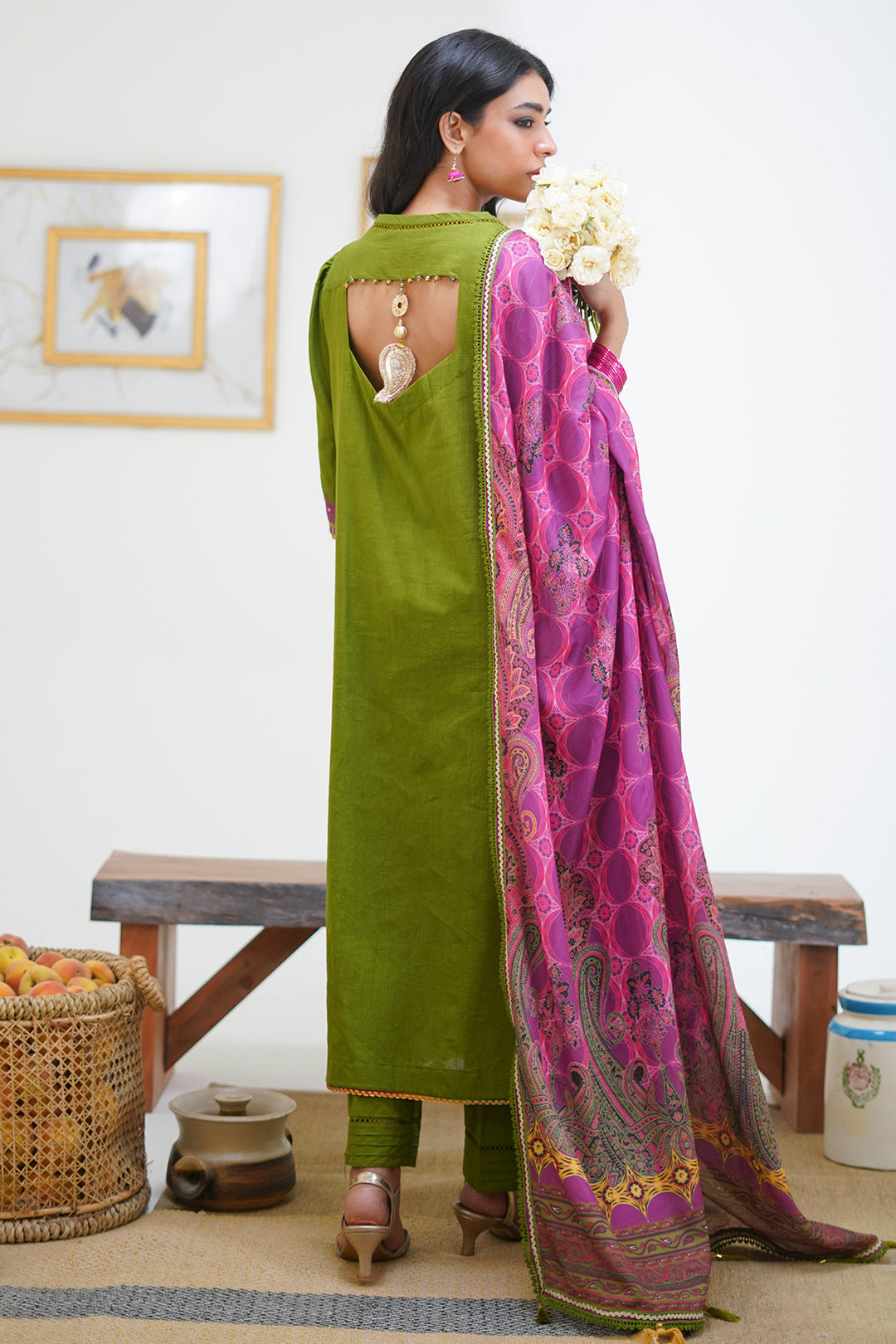 Zellbury | Unstitched 3 Piece Lawn | Embroidered Shirt Shalwar Dupatta - 1273 - Designer Dress with Intricate embroidery and embellishments. Shop elegent wedding dress at Maria Faisal.