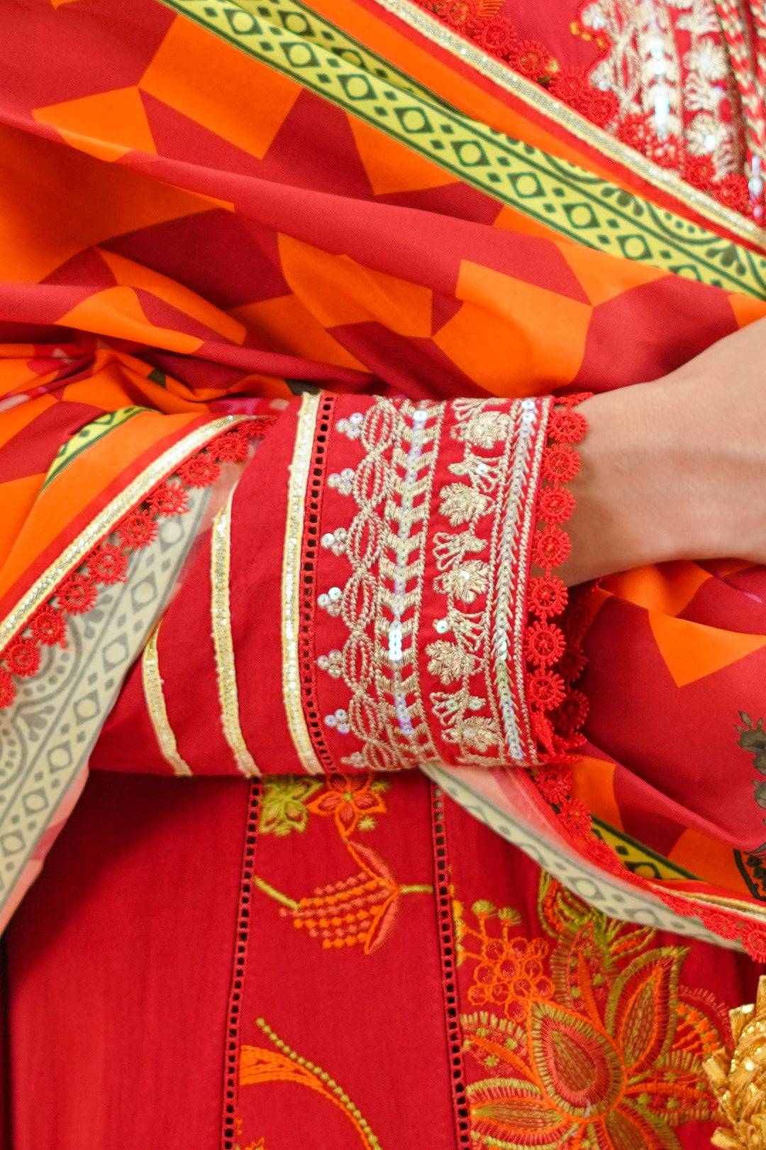 Zellbury | Unstitched 3 Piece Lawn | Embroidered Shirt Shalwar Dupatta - 1295 by Maria Faisal - Registered Vendor of : Zellbury Women - type : Signature Unstitched - 100% original wedding dresses