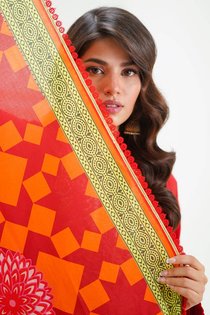 Zellbury | Unstitched 3 Piece Lawn | Embroidered Shirt Shalwar Dupatta - 1295 by Maria Faisal - Registered Vendor of : Zellbury Women - type : Signature Unstitched - 100% original wedding dresses