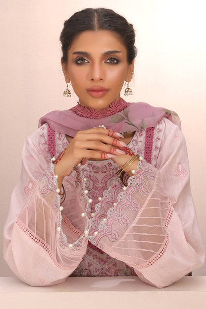 Zellbury | Unstitched 3 Piece Cambric | Embroidered Shirt Shalwar Dupatta - 1543 by Maria Faisal - Registered Vendor of : Zellbury Women - type : Signature Unstitched - 100% original wedding dresses