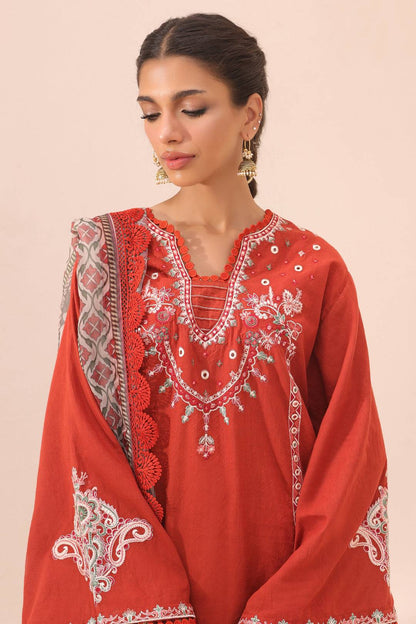 Zellbury | Unstitched 3 Piece Cambric | Embroidered Shirt Shalwar Dupatta - 1544 by Maria Faisal - Registered Vendor of : Zellbury Women - type : Signature Unstitched - 100% original wedding dresses