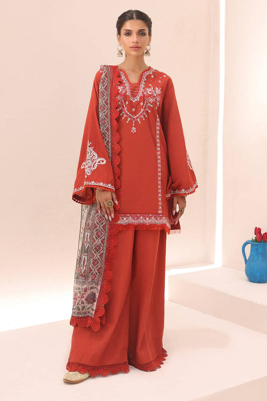 Zellbury | Unstitched 3 Piece Cambric | Embroidered Shirt Shalwar Dupatta - 1544 by Maria Faisal - Registered Vendor of : Zellbury Women - type : Signature Unstitched - 100% original wedding dresses