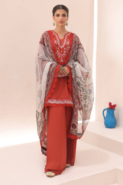 Zellbury | Unstitched 3 Piece Cambric | Embroidered Shirt Shalwar Dupatta - 1544 by Maria Faisal - Registered Vendor of : Zellbury Women - type : Signature Unstitched - 100% original wedding dresses
