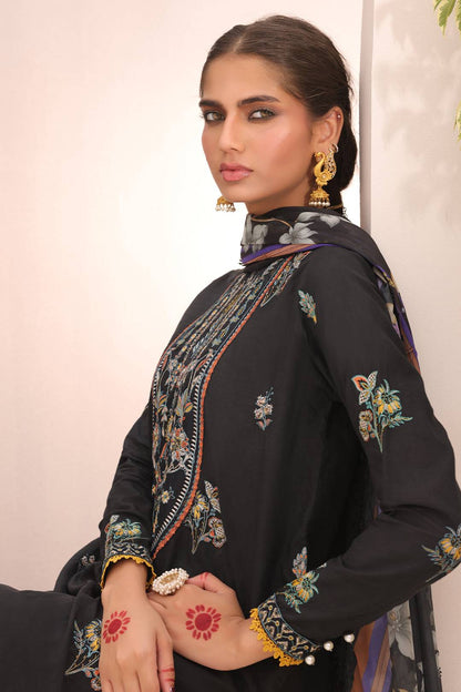 Zellbury | Unstitched 3 Piece Cambric | Embroidered Shirt Shalwar Dupatta - 1547 by Maria Faisal - Registered Vendor of : Zellbury Women - type : Signature Unstitched - 100% original wedding dresses