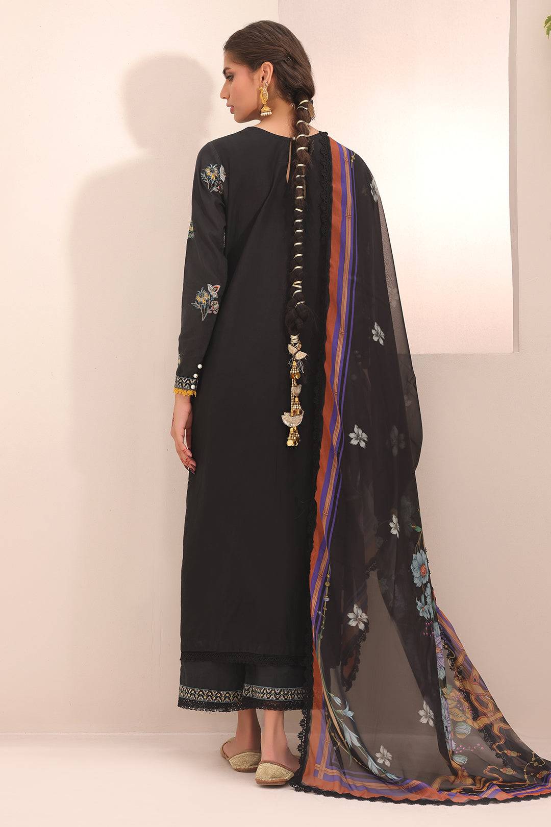 Zellbury | Unstitched 3 Piece Cambric | Embroidered Shirt Shalwar Dupatta - 1547 by Maria Faisal - Registered Vendor of : Zellbury Women - type : Signature Unstitched - 100% original wedding dresses