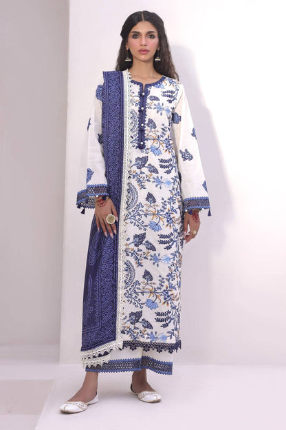 Zellbury | Unstitched 3 Piece Cambric | Embroidered Shirt Shalwar Dupatta - 1554 by Maria Faisal - Registered Vendor of : Zellbury Women - type : Signature Unstitched - 100% original wedding dresses