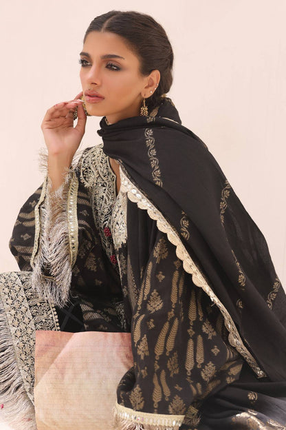 Zellbury | Unstitched 3 Piece Jacquard | Embroidered Shirt Shalwar Dupatta - 1799 by Maria Faisal - Registered Vendor of : Zellbury Women - type : Signature Unstitched - 100% original wedding dresses