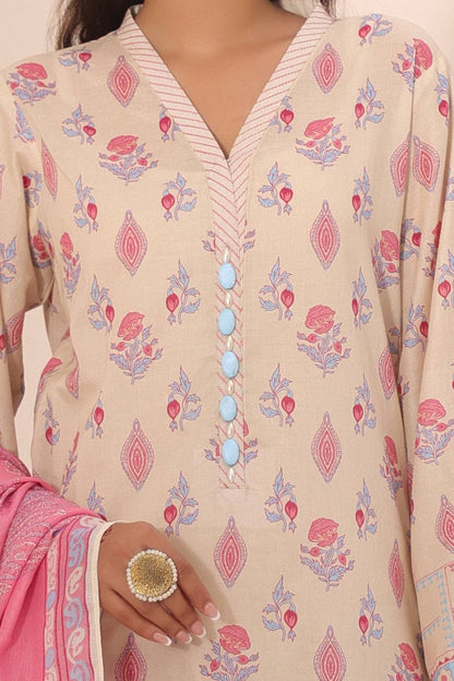 Zellbury | Unstitched 2 Piece Lawn | Shirt Dupatta - 1152 by Maria Faisal - Registered Vendor of : Zellbury Women - type : Essential Unstitched - 100% original wedding dresses