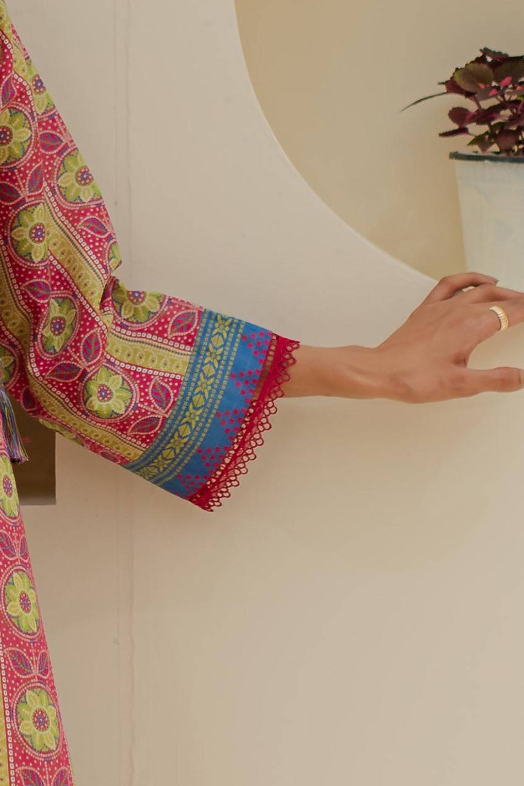 Zellbury | Unstitched 2 Piece Lawn | Shirt Dupatta - 1156 by Maria Faisal - Registered Vendor of : Zellbury Women - type : Essential Unstitched - 100% original wedding dresses