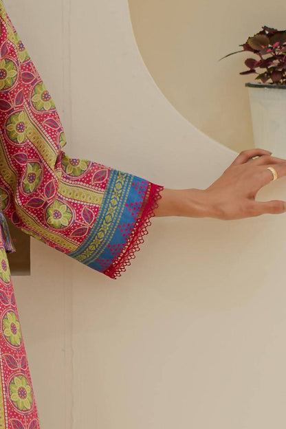 Zellbury | Unstitched 2 Piece Lawn | Shirt Dupatta - 1156 by Maria Faisal - Registered Vendor of : Zellbury Women - type : Essential Unstitched - 100% original wedding dresses