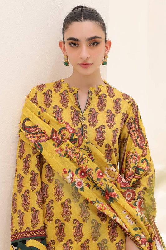 Zellbury | Unstitched 2 Piece Lawn | Shirt Dupatta - 1164 by Maria Faisal - Registered Vendor of : Zellbury Women - type : Essential Unstitched - 100% original wedding dresses