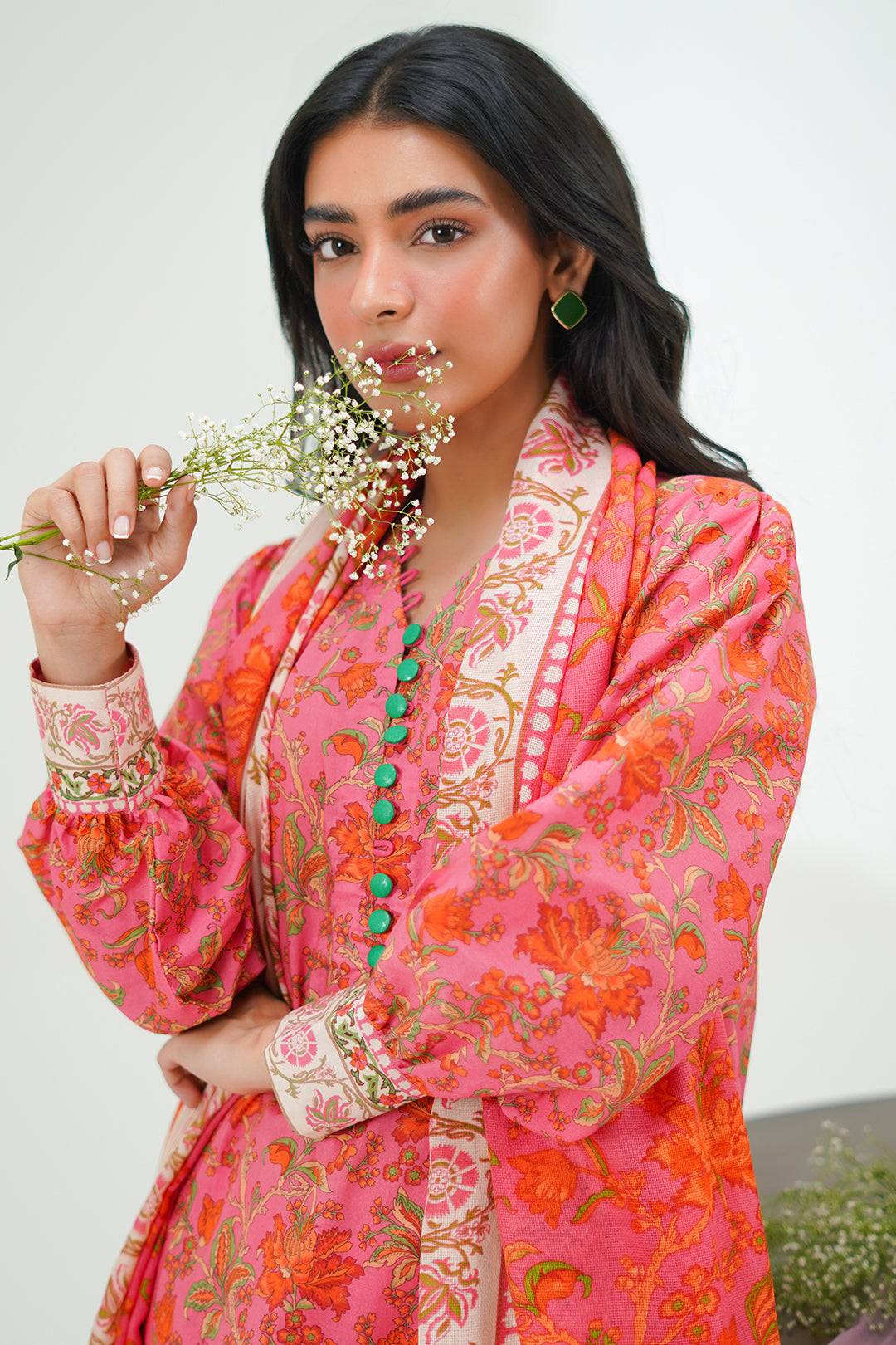 Zellbury | Unstitched 2 Piece Lawn | Shirt Dupatta - 1301 by Maria Faisal - Registered Vendor of : Zellbury Women - type : Essential Unstitched - 100% original wedding dresses