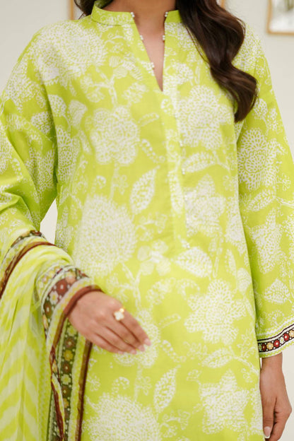 Zellbury | Unstitched 2 Piece Lawn | Shirt Dupatta - 1388 by Maria Faisal - Registered Vendor of : Zellbury Women - type : Essential Unstitched - 100% original wedding dresses