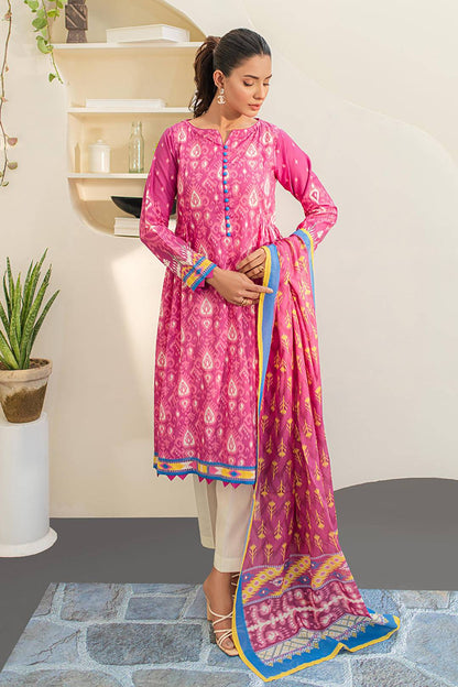 Zellbury | Unstitched 2 Piece Lawn | Shirt Dupatta - 1653 by Maria Faisal - Registered Vendor of : Zellbury Women - type : Essential Unstitched - 100% original wedding dresses