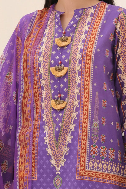 Zellbury | Unstitched 3 Piece Lawn | Shirt Shalwar Dupatta - 1189 by Maria Faisal - Registered Vendor of : Zellbury Women - type : Essential Unstitched - 100% original wedding dresses