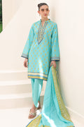 Zellbury | Unstitched 3 Piece Lawn | Shirt Shalwar Dupatta - 1191 - Designer Dress with Intricate embroidery and embellishments. Shop elegent wedding dress at Maria Faisal.