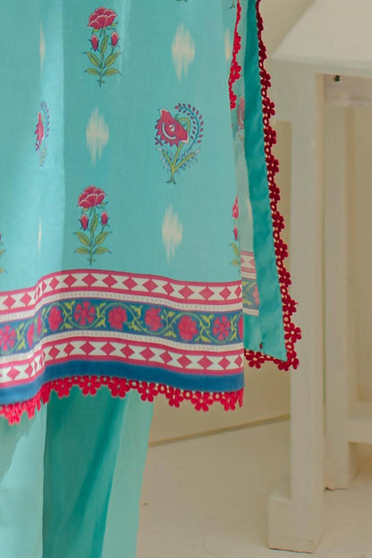 Zellbury | Unstitched 3 Piece Lawn | Shirt Shalwar Dupatta - 1193 by Maria Faisal - Registered Vendor of : Zellbury Women - type : Essential Unstitched - 100% original wedding dresses