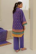 Zellbury | Unstitched 3 Piece Lawn | Shirt Shalwar Dupatta - 1215 - Designer Dress with Intricate embroidery and embellishments. Shop elegent wedding dress at Maria Faisal.