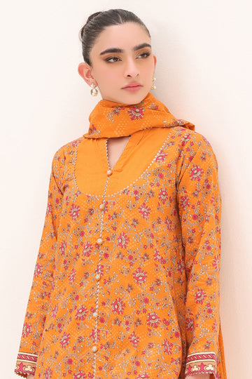 Zellbury | Unstitched 3 Piece Lawn | Shirt Shalwar Dupatta - 1226 - Designer Dress with Intricate embroidery and embellishments. Shop elegent wedding dress at Maria Faisal.