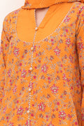 Zellbury | Unstitched 3 Piece Lawn | Shirt Shalwar Dupatta - 1226 - Designer Dress with Intricate embroidery and embellishments. Shop elegent wedding dress at Maria Faisal.