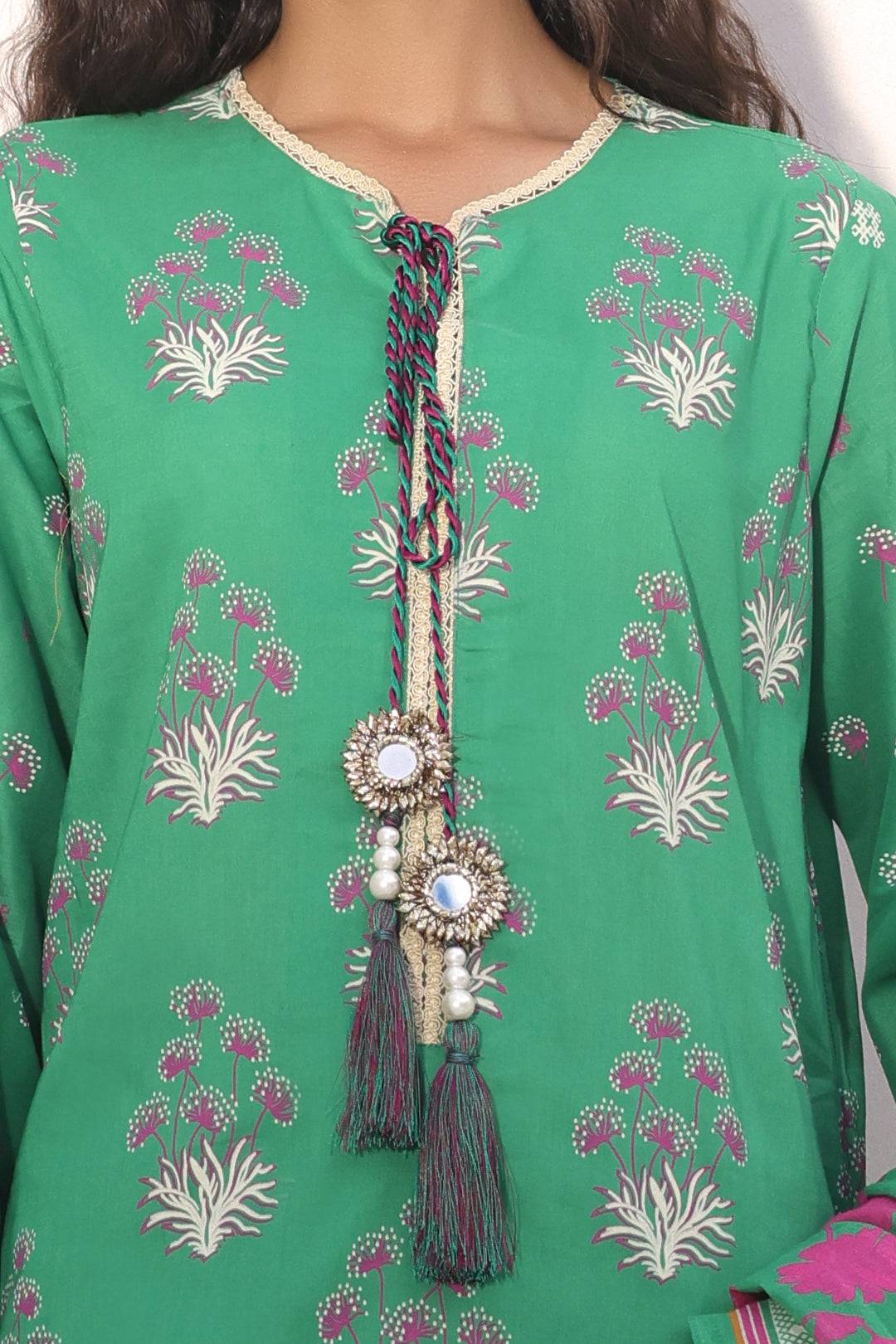 Zellbury | Unstitched 3 Piece Lawn | Shirt Shalwar Dupatta - 1238 by Maria Faisal - Registered Vendor of : Zellbury Women - type : Essential Unstitched - 100% original wedding dresses