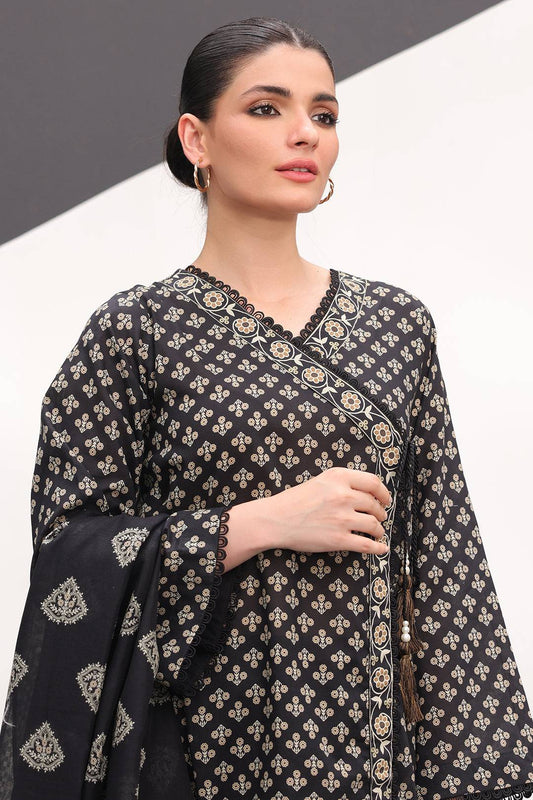 Zellbury | Unstitched 3 Piece Lawn | Shirt Shalwar Dupatta - 1507 by Maria Faisal - Registered Vendor of : Zellbury Women - type : Essential Unstitched - 100% original wedding dresses