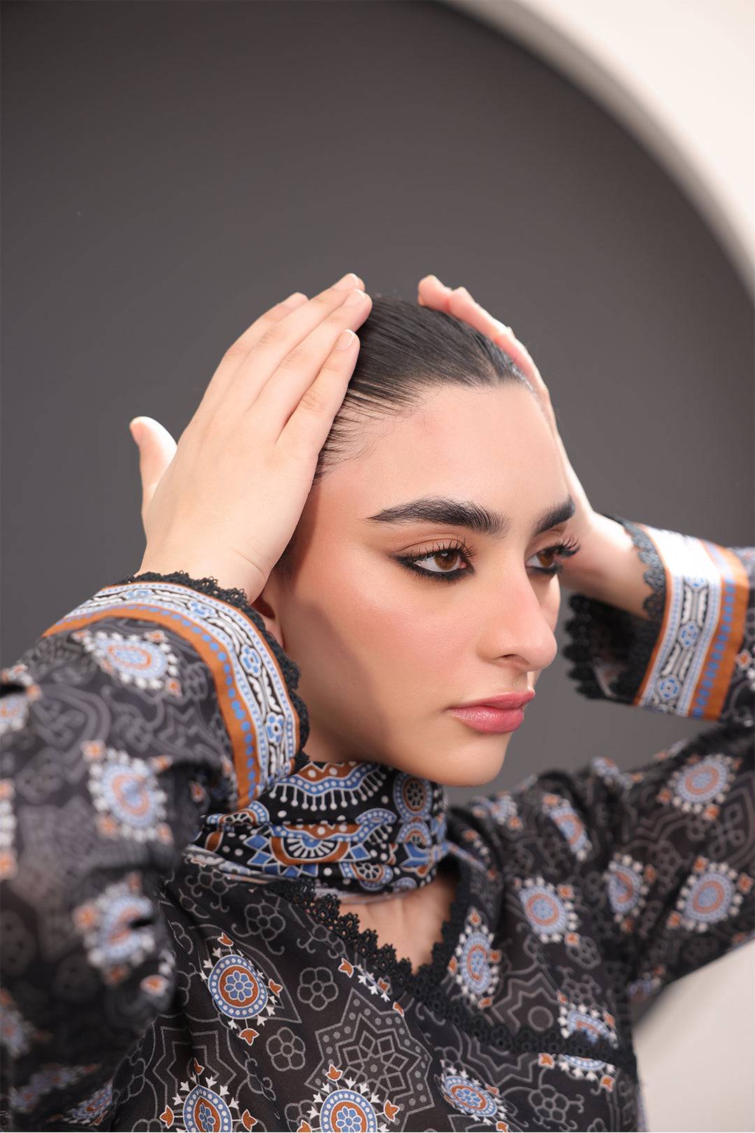 Zellbury | Unstitched 3 Piece Lawn | Shirt Shalwar Dupatta - 1508 by Maria Faisal - Registered Vendor of : Zellbury Women - type : Essential Unstitched - 100% original wedding dresses