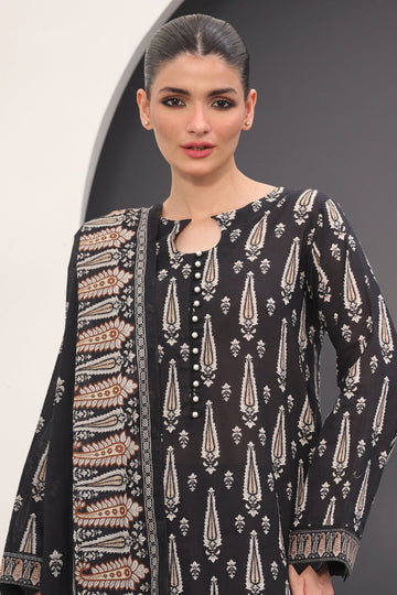 Zellbury | Unstitched 3 Piece Lawn | Shirt Shalwar Dupatta - 1517 - Designer Dress with Intricate embroidery and embellishments. Shop elegent wedding dress at Maria Faisal.
