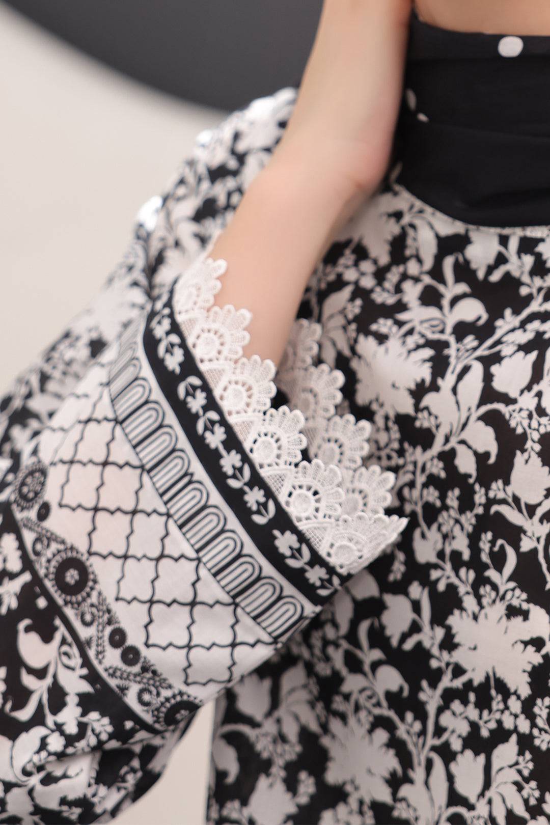 Zellbury | Unstitched 3 Piece Lawn | Shirt Shalwar Dupatta - 1526 by Maria Faisal - Registered Vendor of : Zellbury Women - type : Essential Unstitched - 100% original wedding dresses