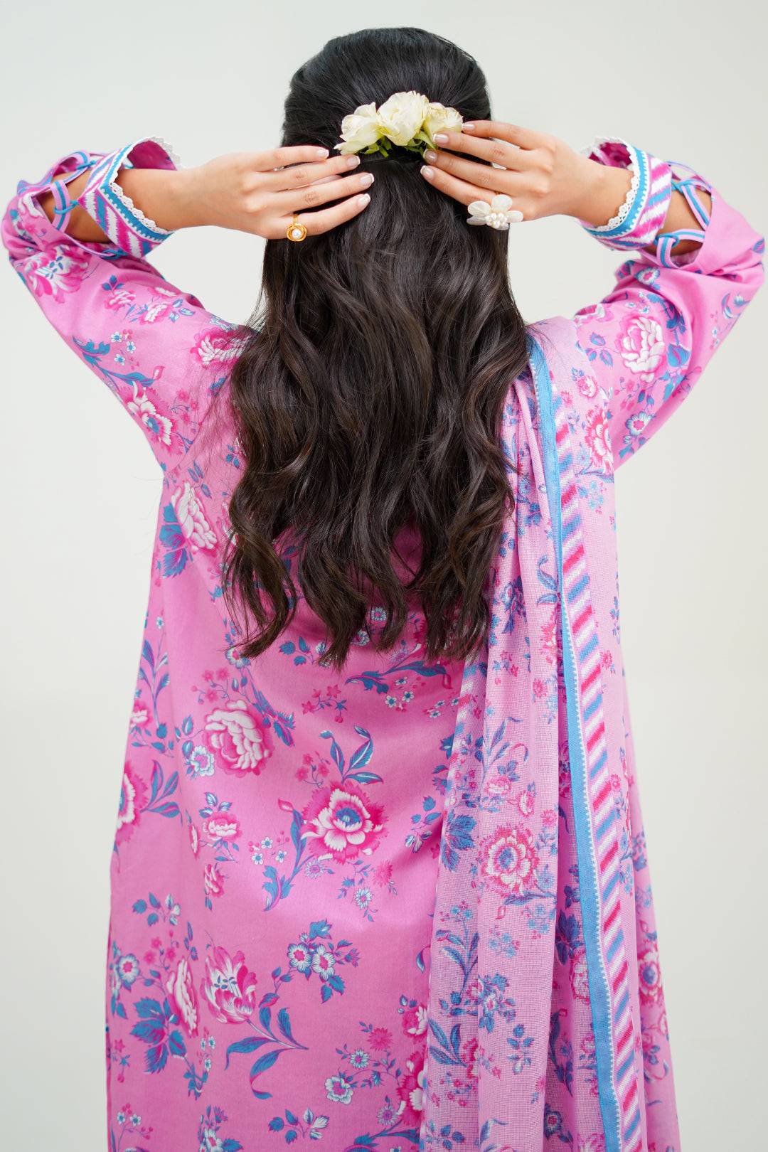 Zellbury | Unstitched 3 Piece Lawn | Shirt Shalwar Dupatta - 1569 by Maria Faisal - Registered Vendor of : Zellbury Women - type : Essential Unstitched - 100% original wedding dresses