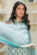 Zellbury | Unstitched 3 Piece Lawn | Shirt Shalwar Dupatta - 1663 - Designer Dress with Intricate embroidery and embellishments. Shop elegent wedding dress at Maria Faisal.